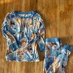 Little Sleepies Bluey Sleepy Time 18-24 months pajama set